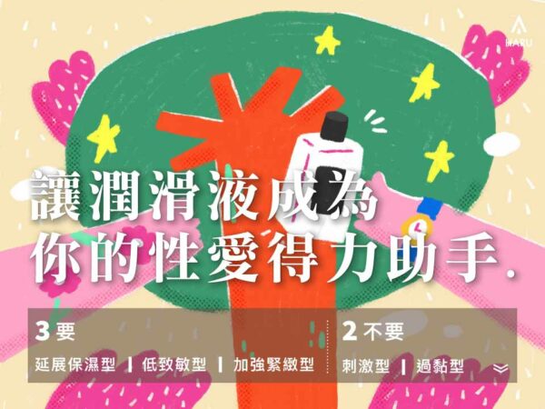 更年期的愛愛得力助手，潤滑液