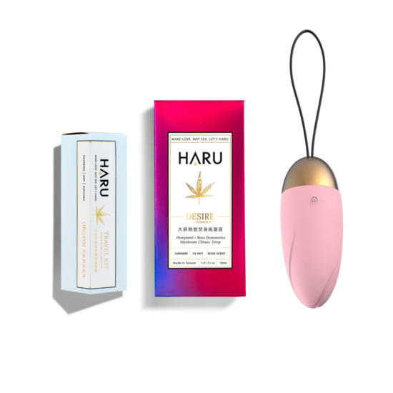 5倍高潮液+熱感潤滑液+跳蛋