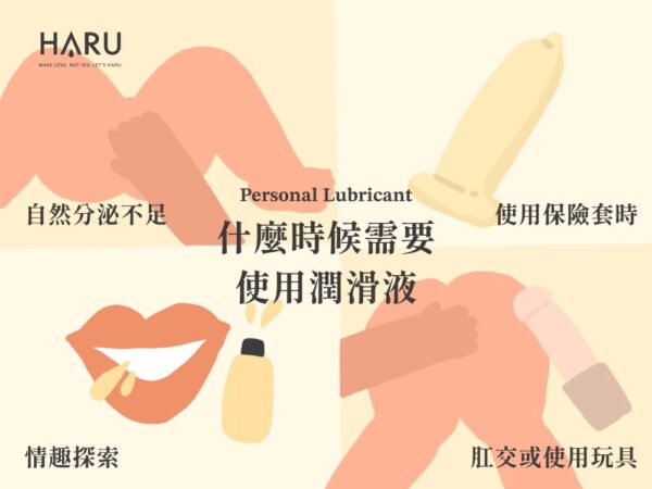 什麼時候需要用潤滑液