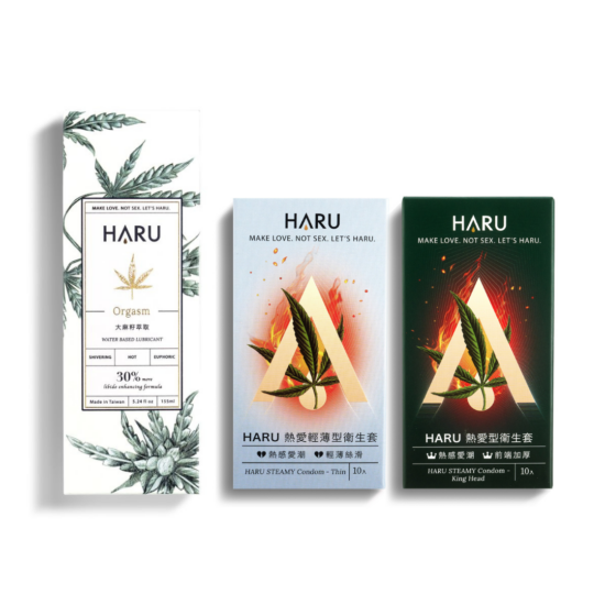 大麻熱感潤滑液+熱感保險套