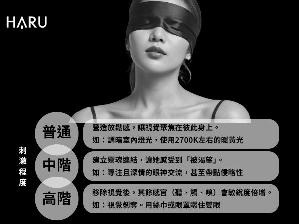 HARU前戲感官地圖 視覺篇